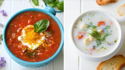which is better Gazpacho or Clam Chowder