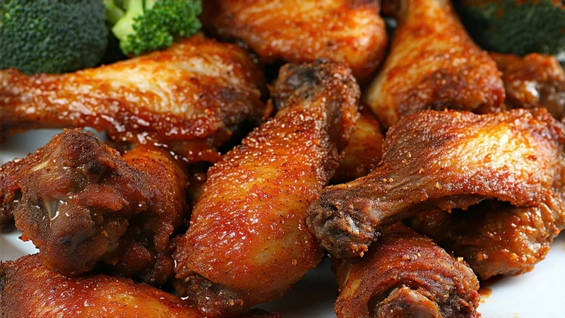 Jerk Chicken vs Spicy Chicken Wings Jerk Chicken vs Spicy Chicken Wings
