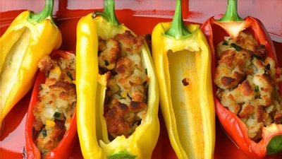 which is better Banana Peppers or Bell Peppers for stuffing recipes