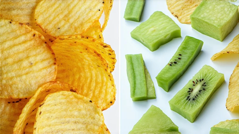 Veggie Chip vs Fruit Chip