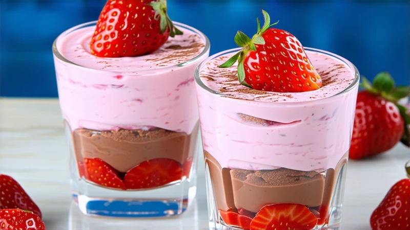 Strawberry Mousse vs Chocolate Mousse