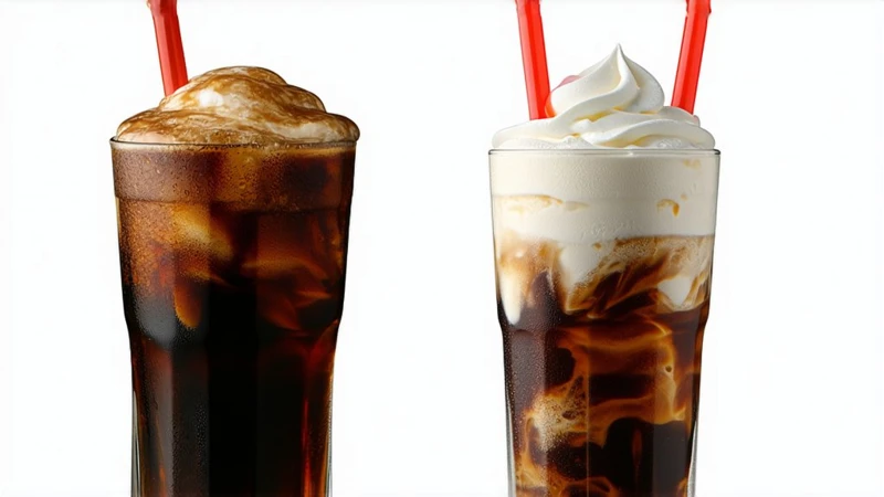 Root Beer Float vs Soda Float